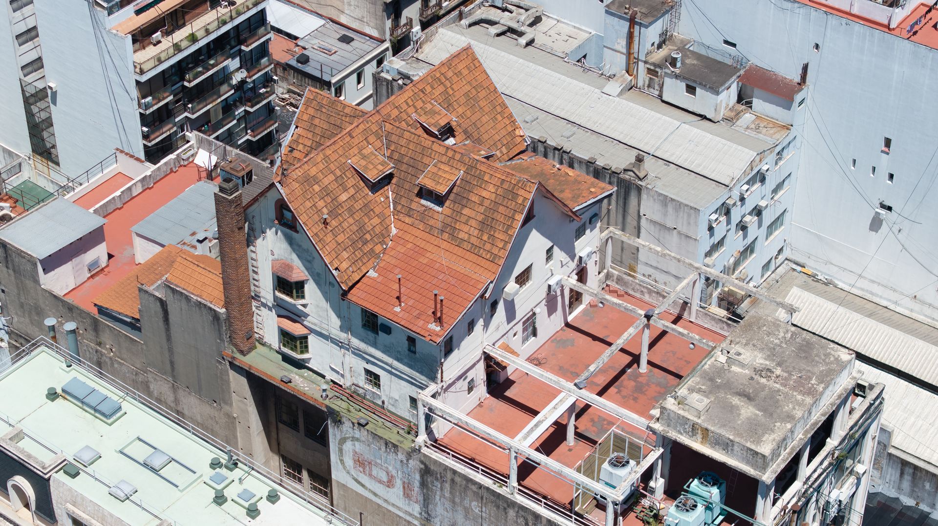 Chalet Diaz desde drone